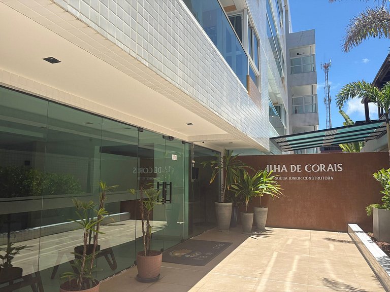 Apartamento à beira-mar no Bessa, Ilha de Corais