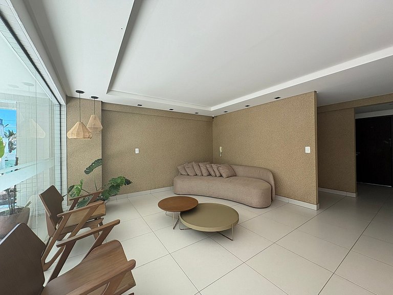 Apartamento à beira-mar no Bessa, Ilha de Corais