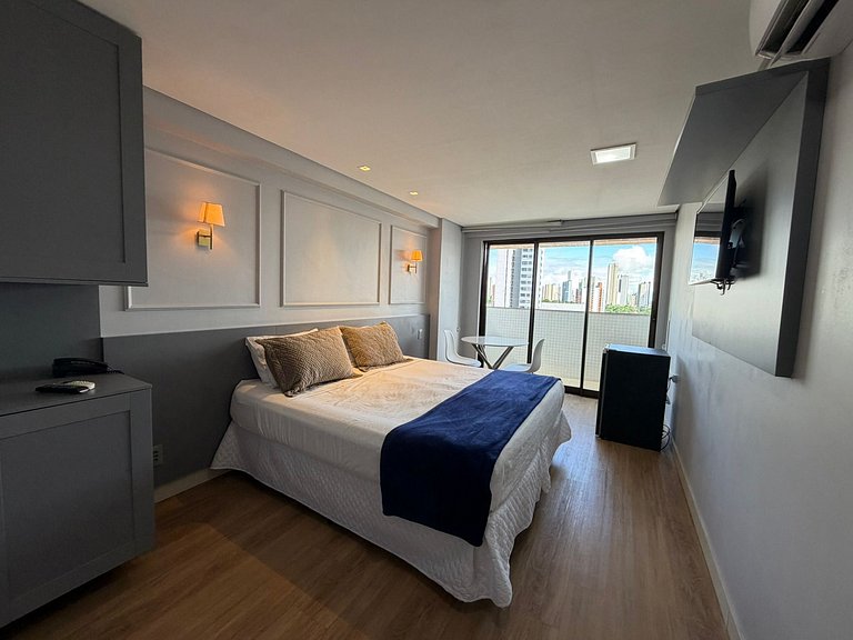 Flat Sofisticado no Manaíra Apart Hotel