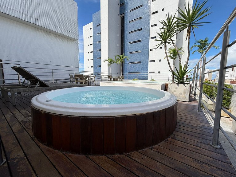 Flat Sofisticado no Manaíra Apart Hotel