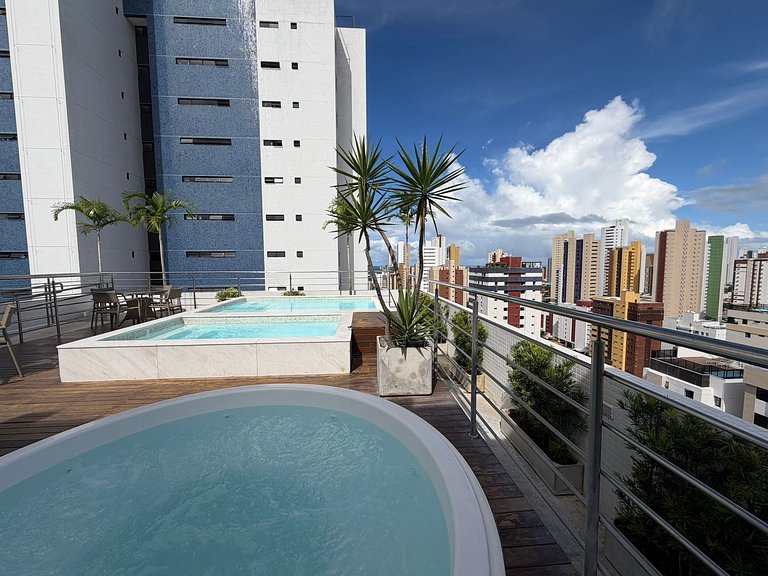 Flat Sofisticado no Manaíra Apart Hotel