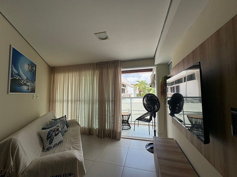 Apartamento Pe na areia Caribessa