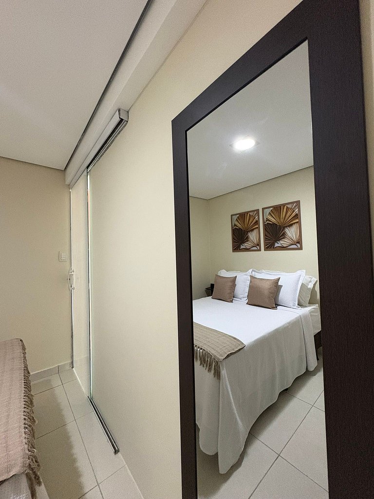 Apartamento Pe na areia Caribessa