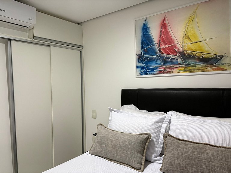 Apartamento Pe na areia Caribessa