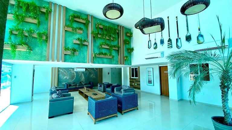 Apartamento Pe na areia Caribessa