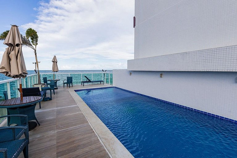 Apartamento Pe na areia Caribessa