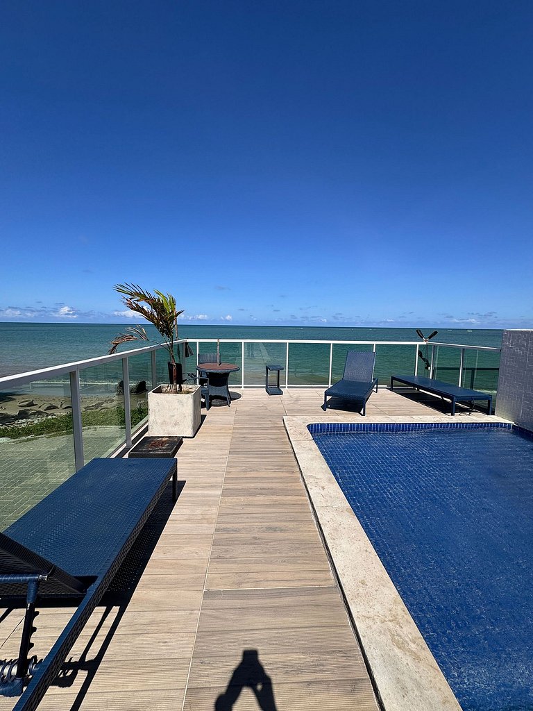Apartamento Pe na areia Caribessa