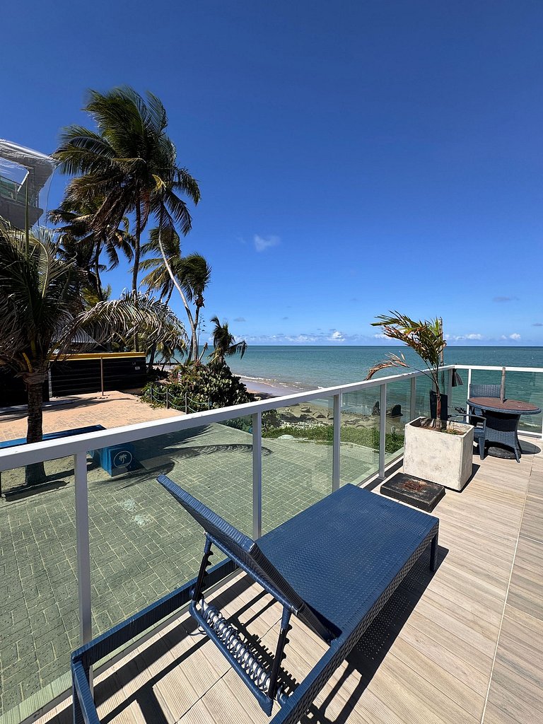 Apartamento Pe na areia Caribessa