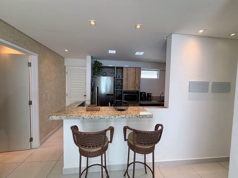 Apartamento Beira mar no Bessa Vista mar