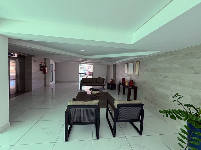 Apartamento Beira mar no Bessa Vista mar