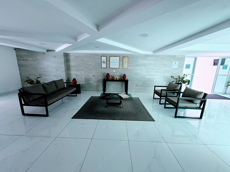 Apartamento Beira mar no Bessa Vista mar