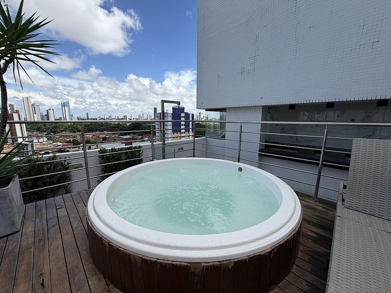 Flat Sofisticado no Manaíra Apart Hotel