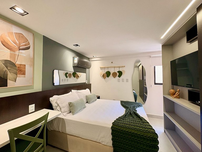 Luxo Cabo Branco Aurea a 50m do mar rooftop pool