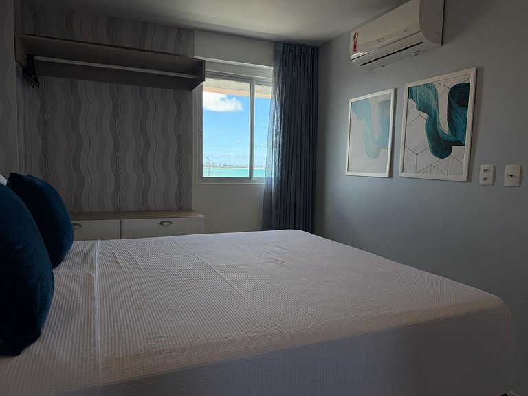 Pe na areia no Caribessa