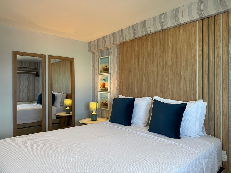 Pe na areia no Caribessa