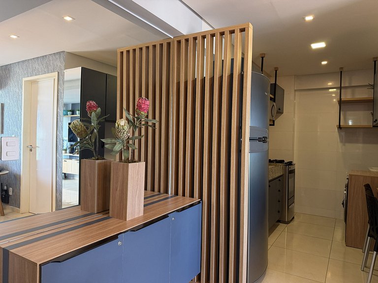 Pe na areia no Caribessa