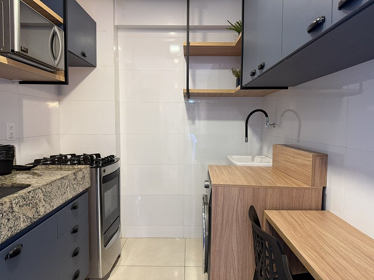 Pe na areia no Caribessa