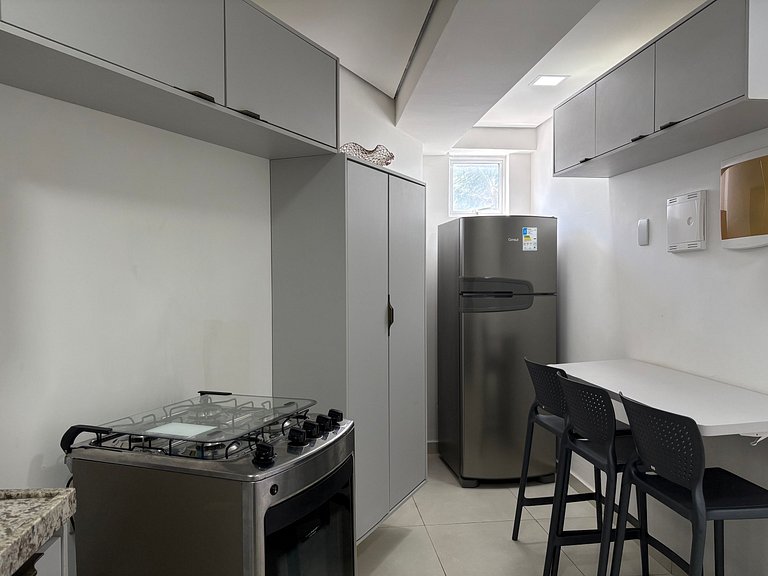 Lindo apartamento pé na areia