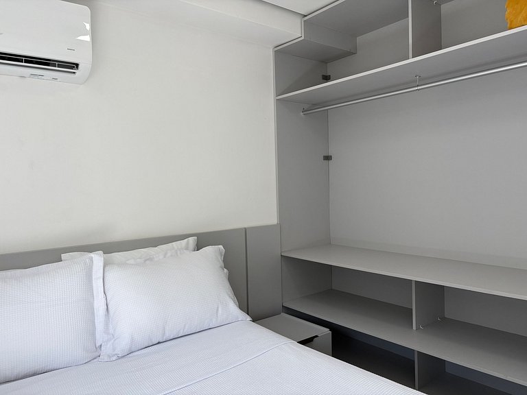 Lindo apartamento pé na areia