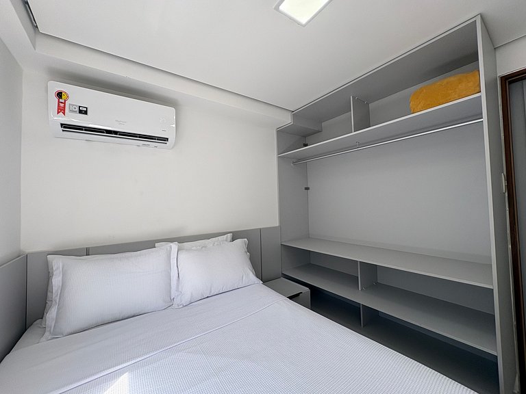 Lindo apartamento pé na areia
