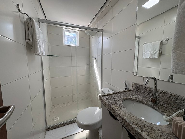 Lindo apartamento pé na areia