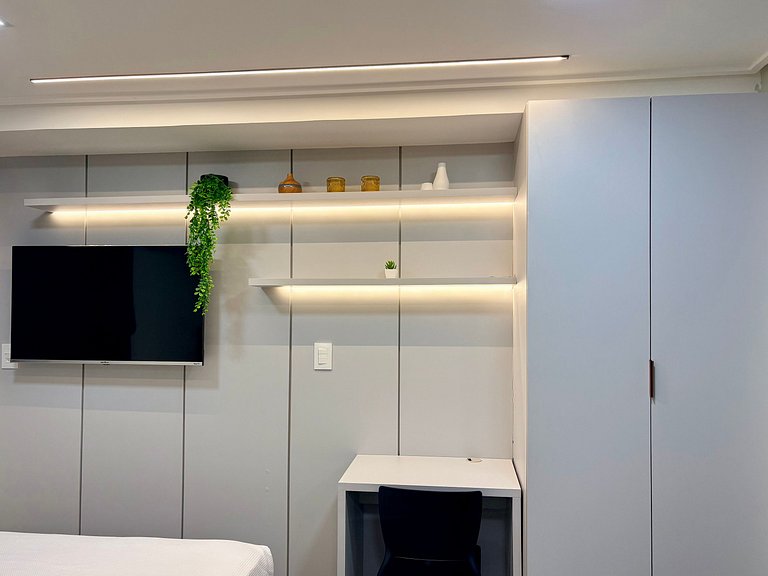 Flat moderno no Move Tambau 217