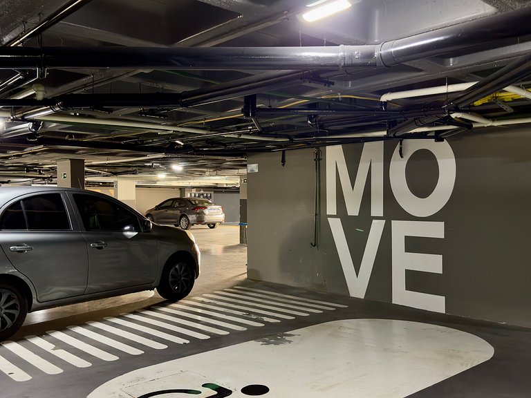 Flat moderno no Move Tambau 217